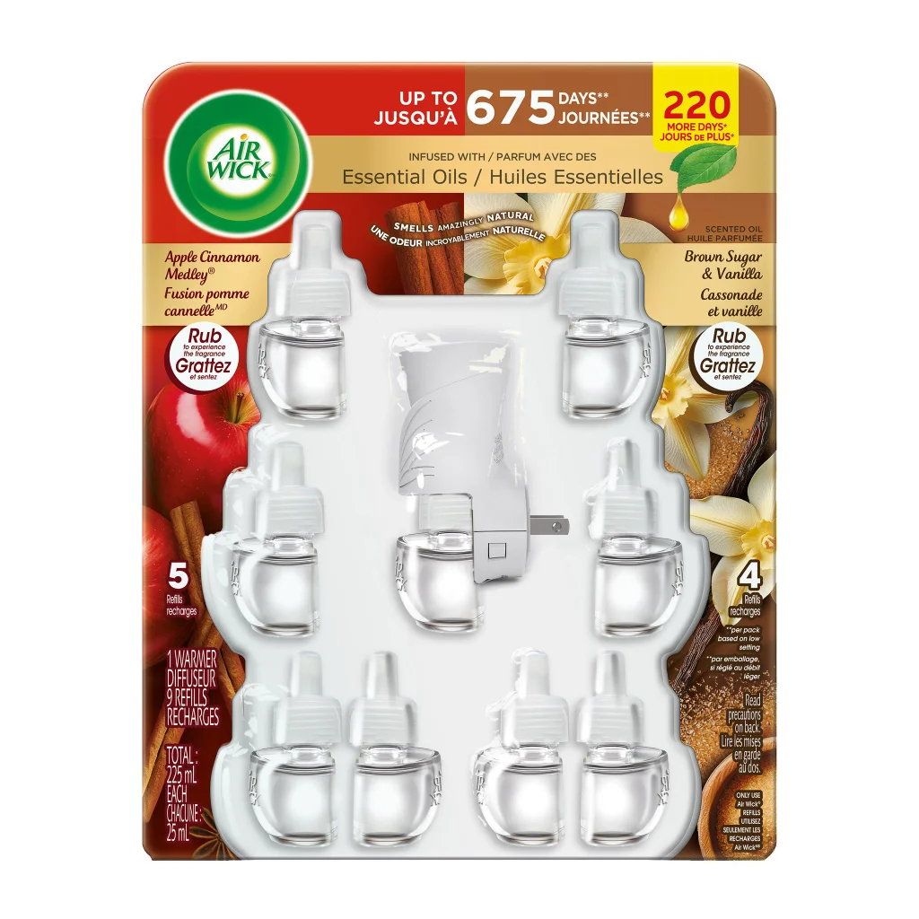 Air Wick Scented Oil Refills, 9-Pack