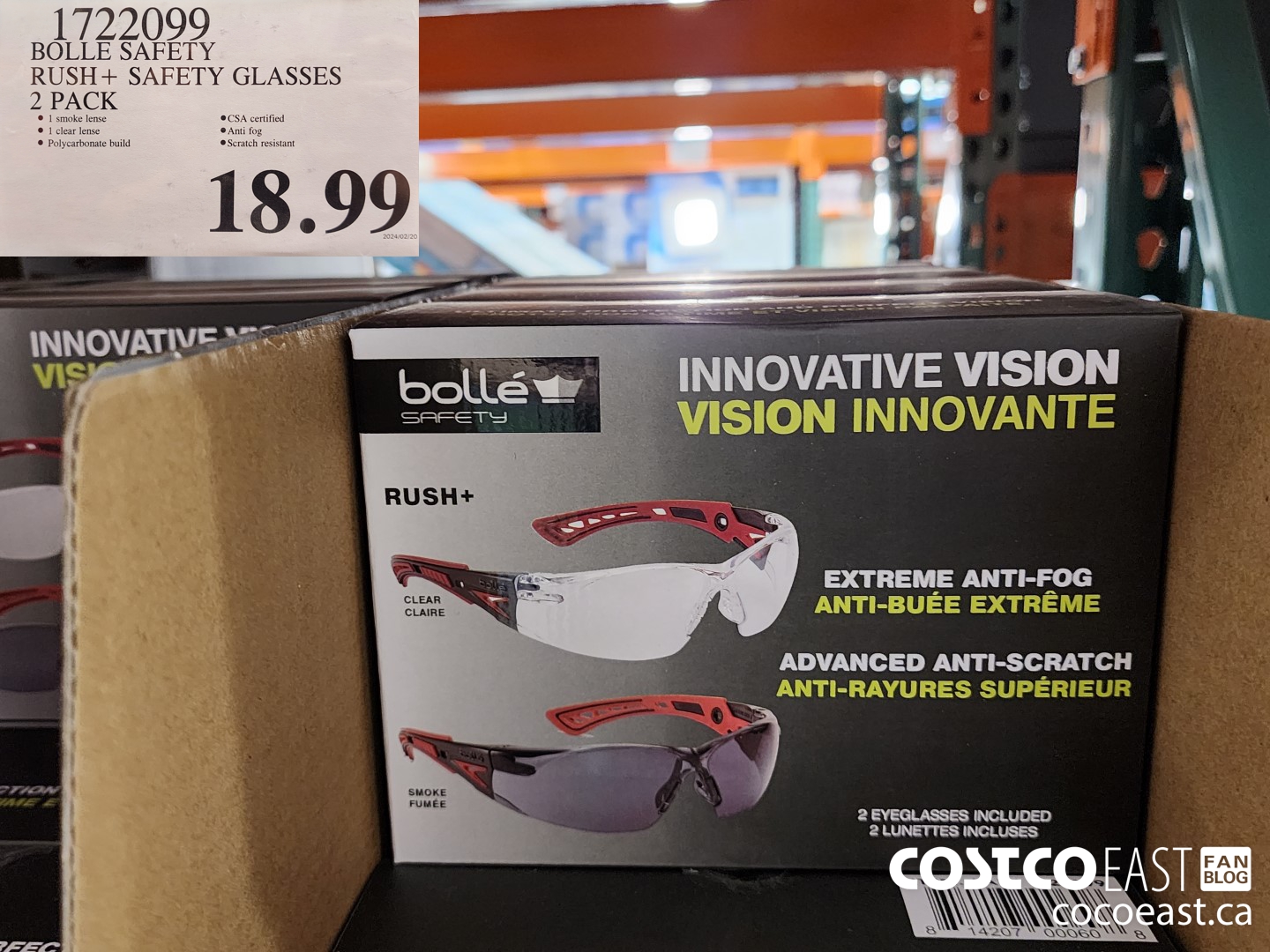 Bollé Safety Glasses