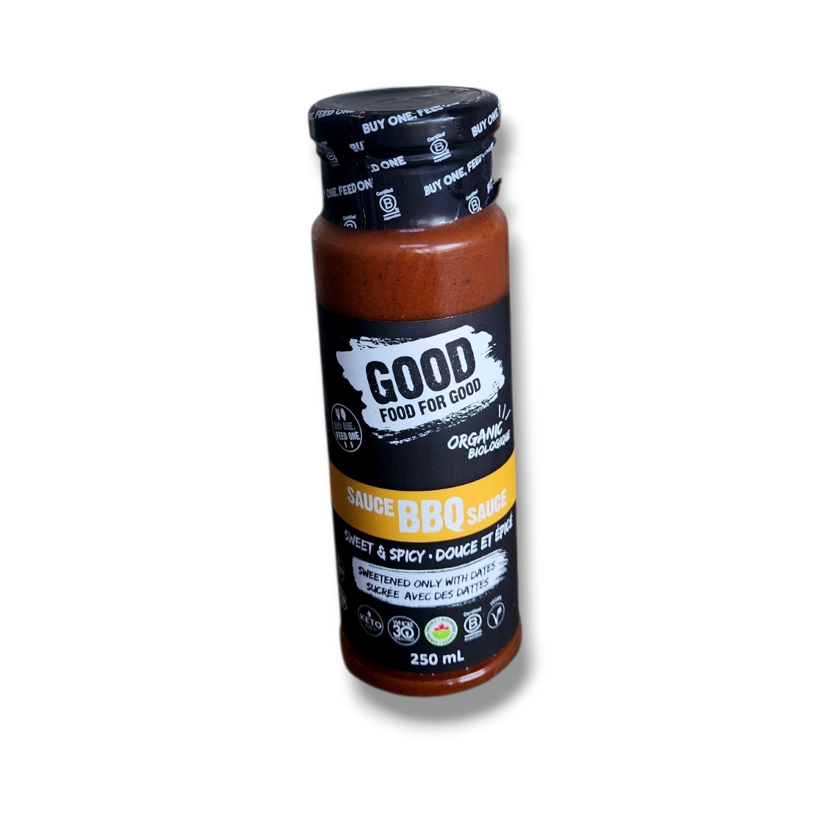 Good Foood For Good BBQ Sauce Sweet & Spicy (250mL) 