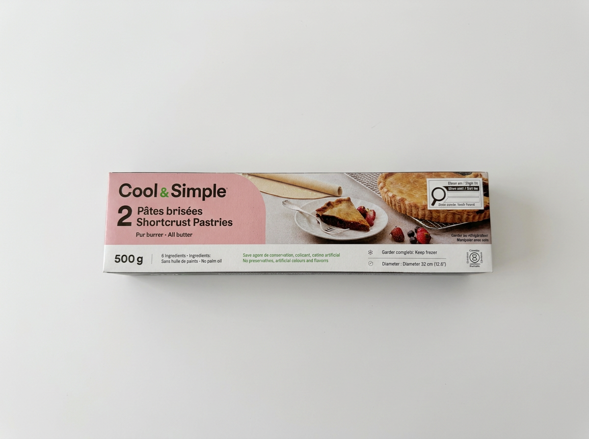 Cool&Simple Shortcrust Pastries (500g)