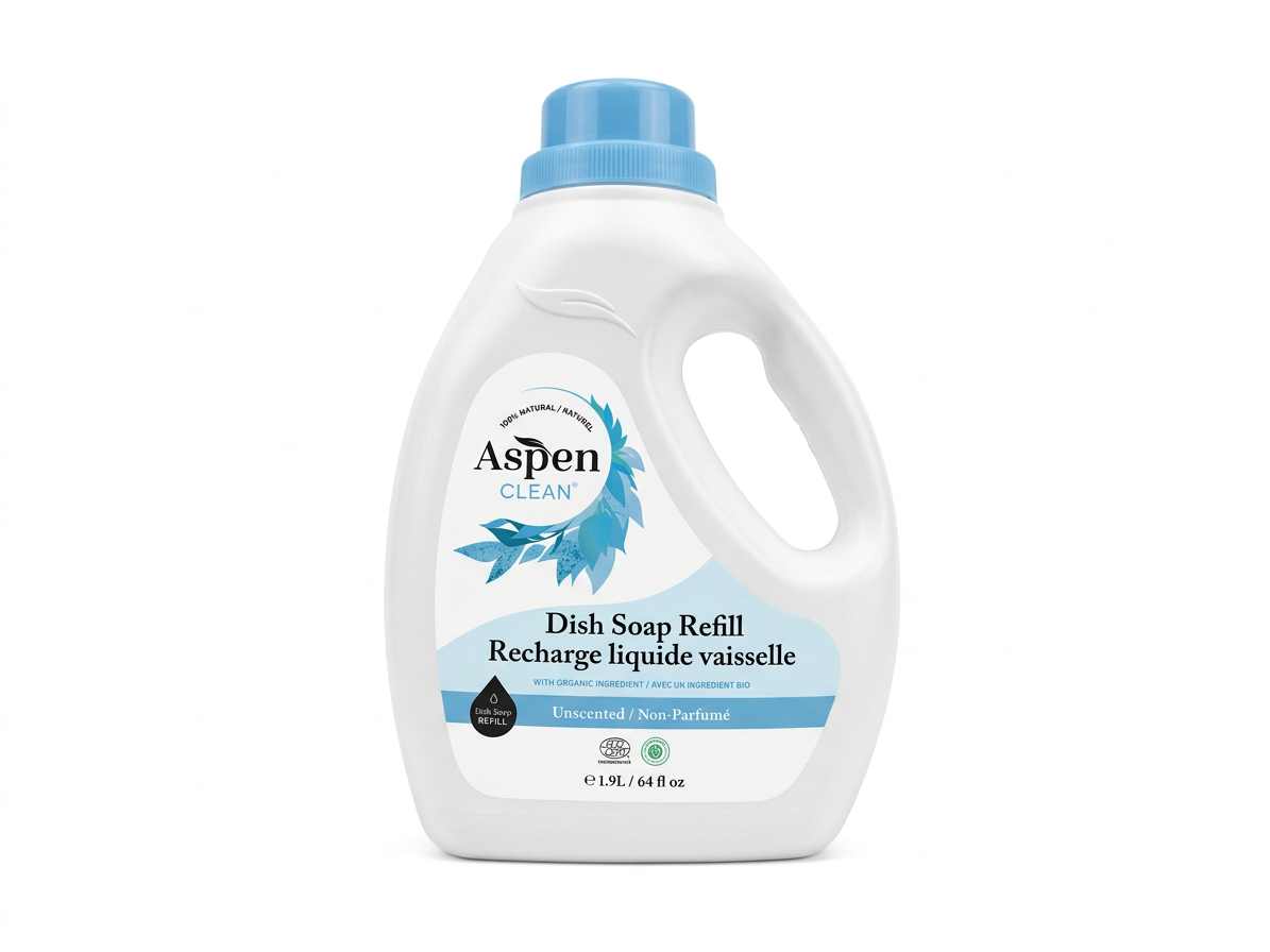 Aspen Dish Soap Refil Unscented (1.9L)