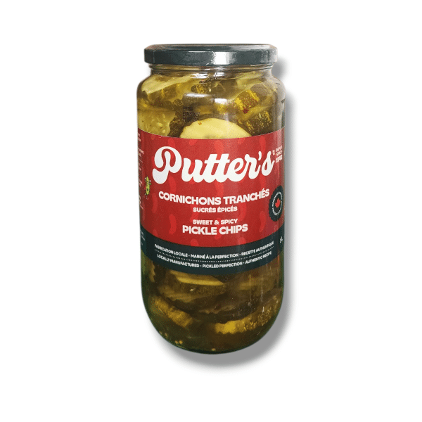 Putters Pickle Chips Sweet & Spicy (1L)