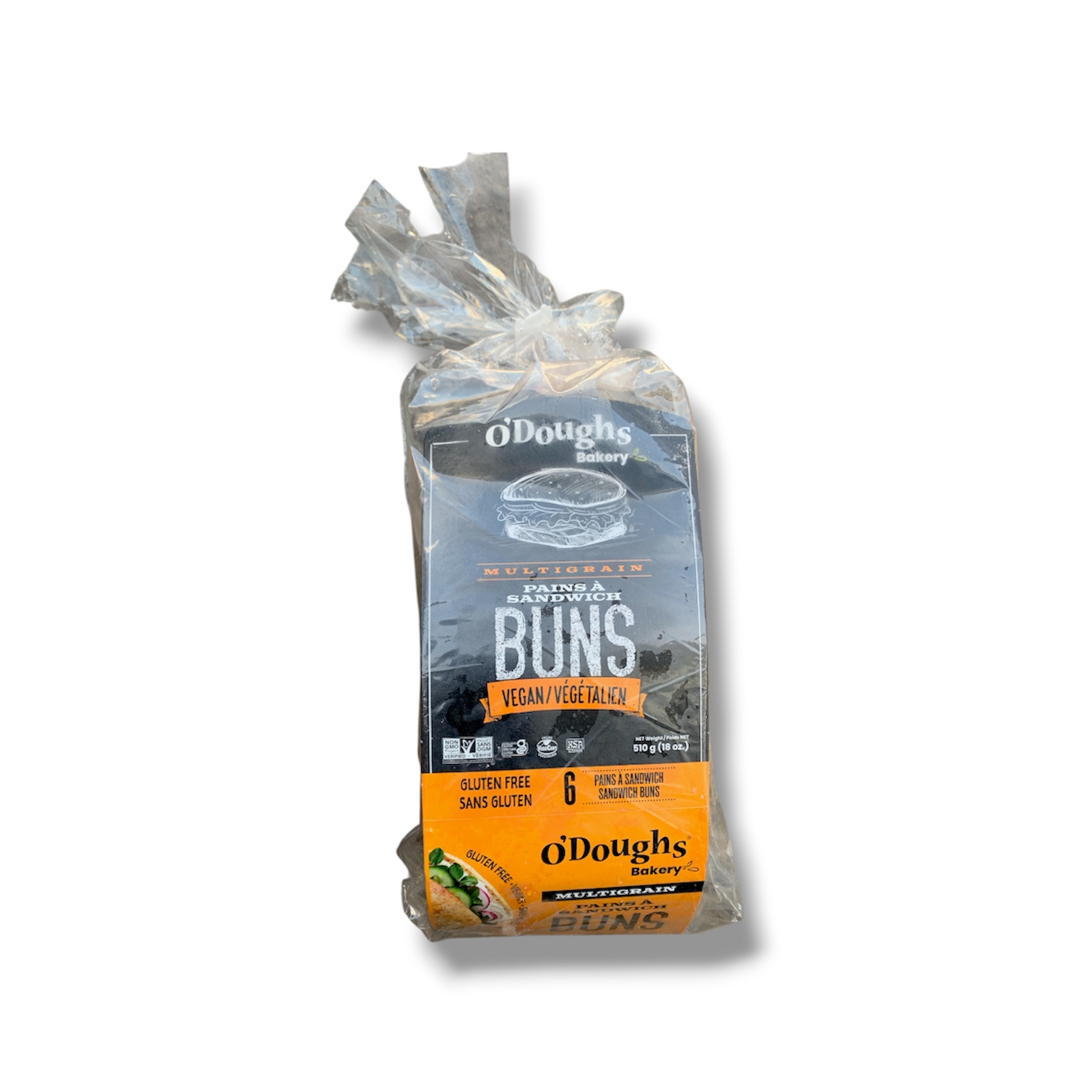 O'Doughs Sandwich Buns Multigrain (510g)