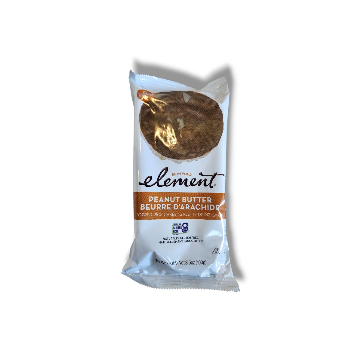 Element Peanut Butter Topped Rice Cakes (100g)