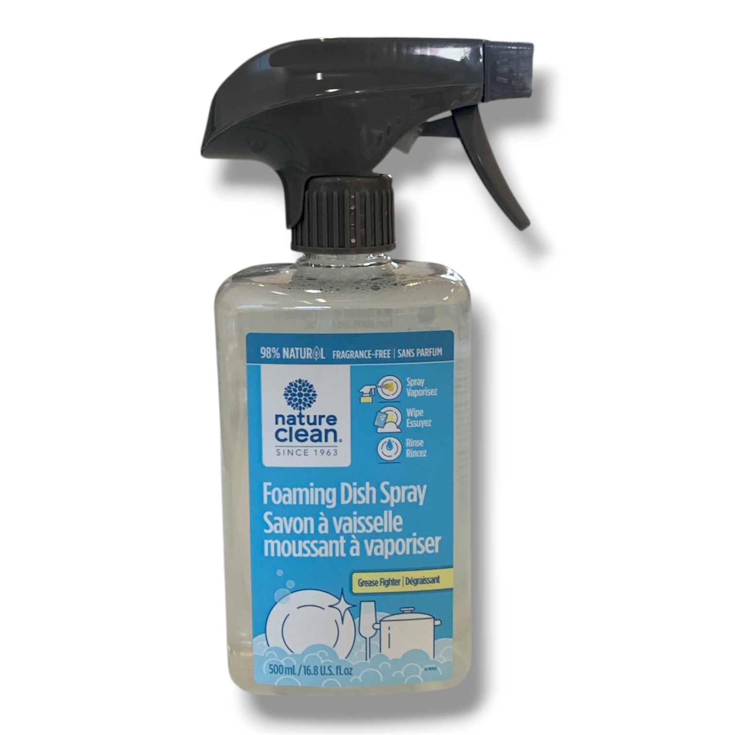 Nature Clean Foaming Dish Soap (500mL)