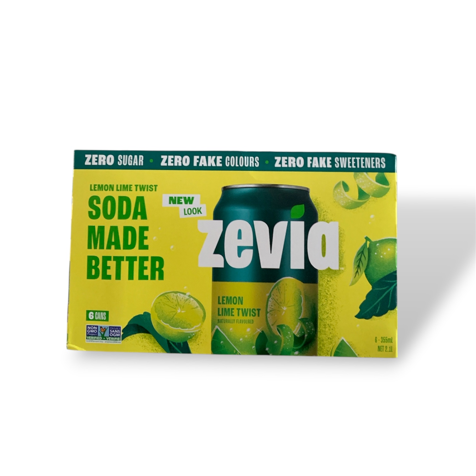 Zevia Lemon Lime Twist (6x355mL)