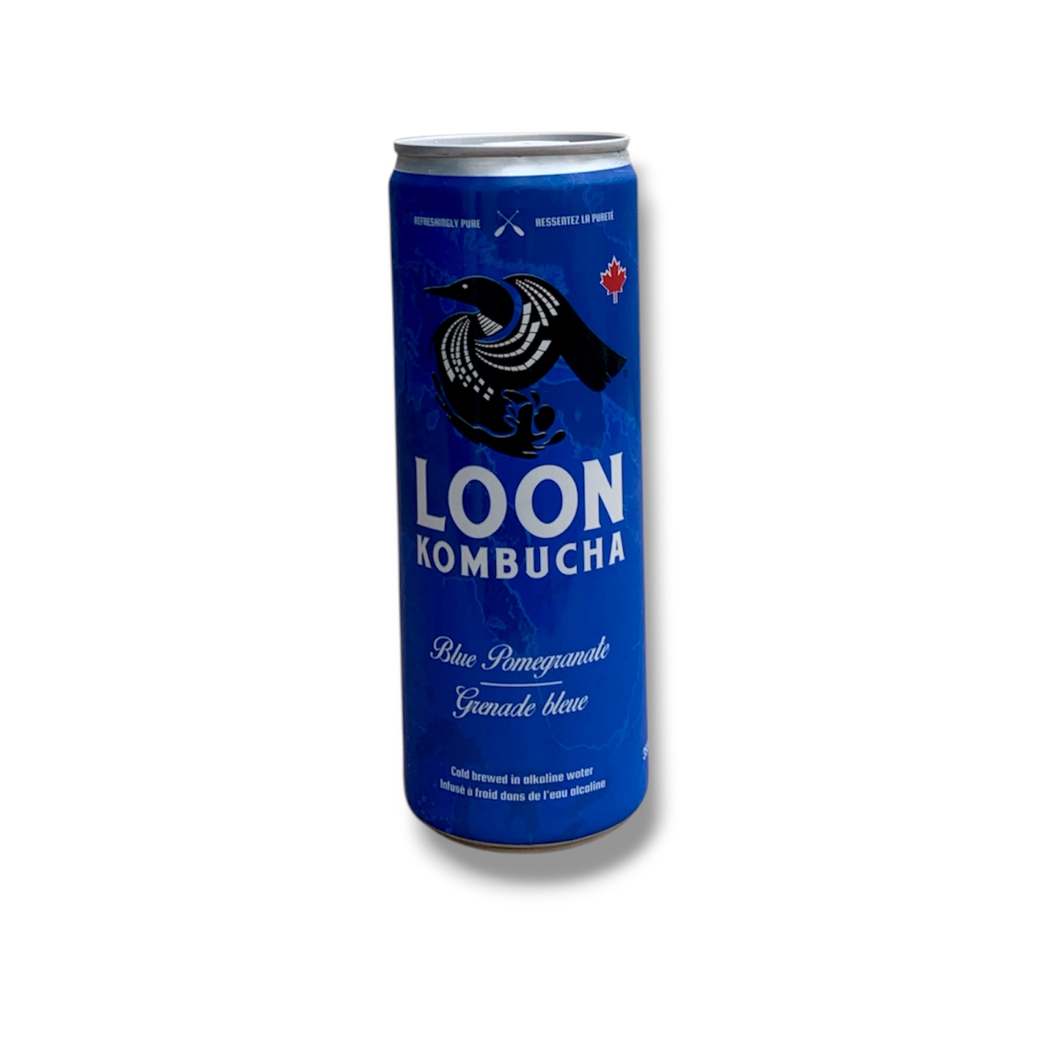 Loon Kombucha Blue Pomegranate (355mL)