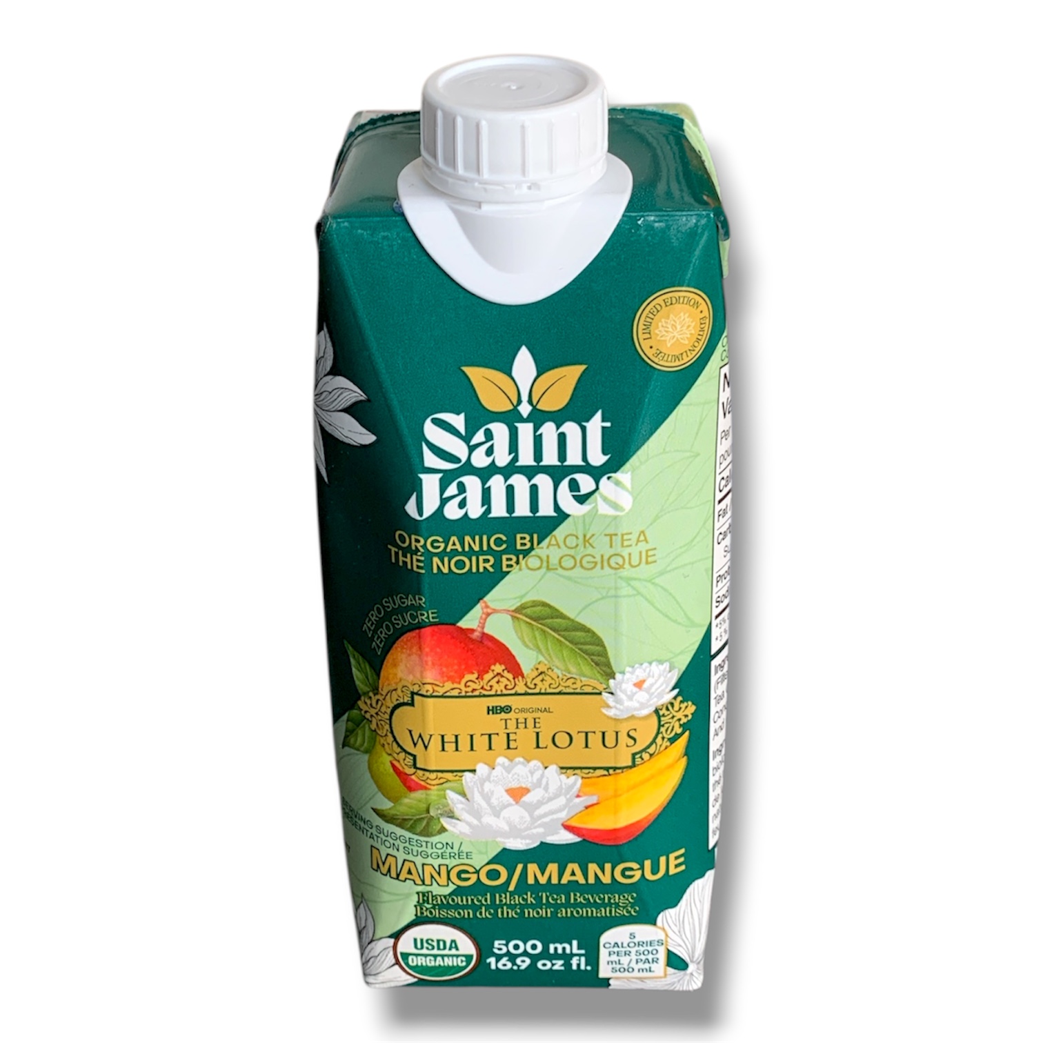 Saint James White Lotus Mango (500mL)