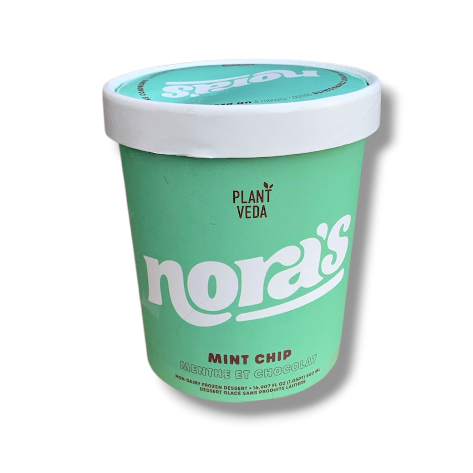 Plant Veda Nora's Mint Chip Ice Cream (500mL)