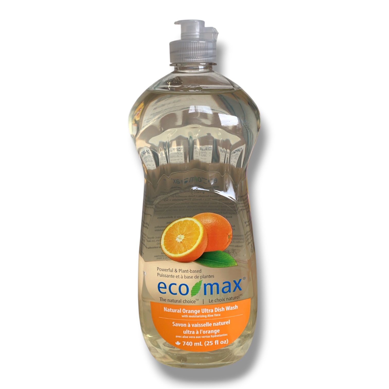 Eco Max Natural Orange Dish Wash (740mL)