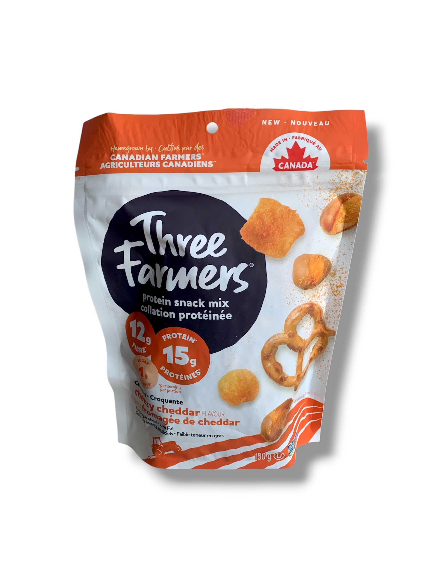 Three Farmers Crunchy Cheezy Cheddar Snack Mix (150g)