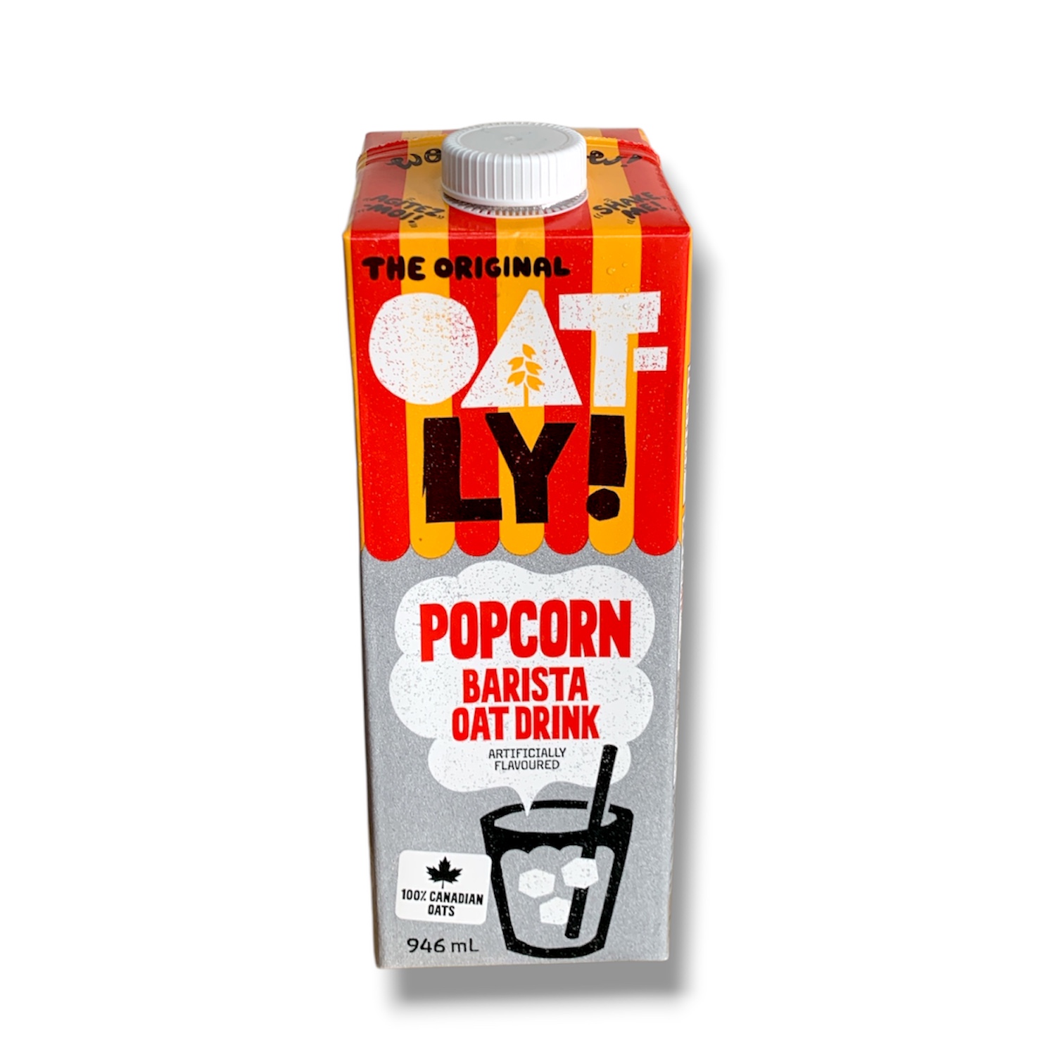 Oatly Popcorn Barista Oat Drink (946mL)