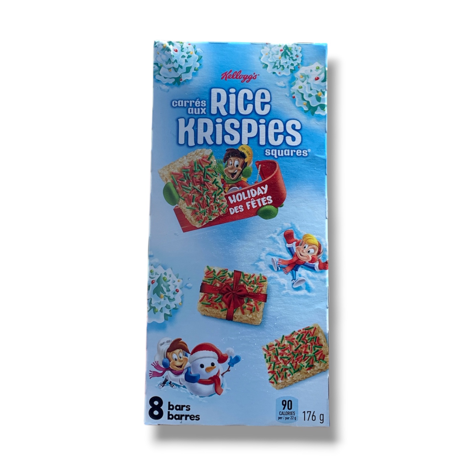 Kellogg's Rice Krispies Squares – Rainbow Sprinkles – 176g