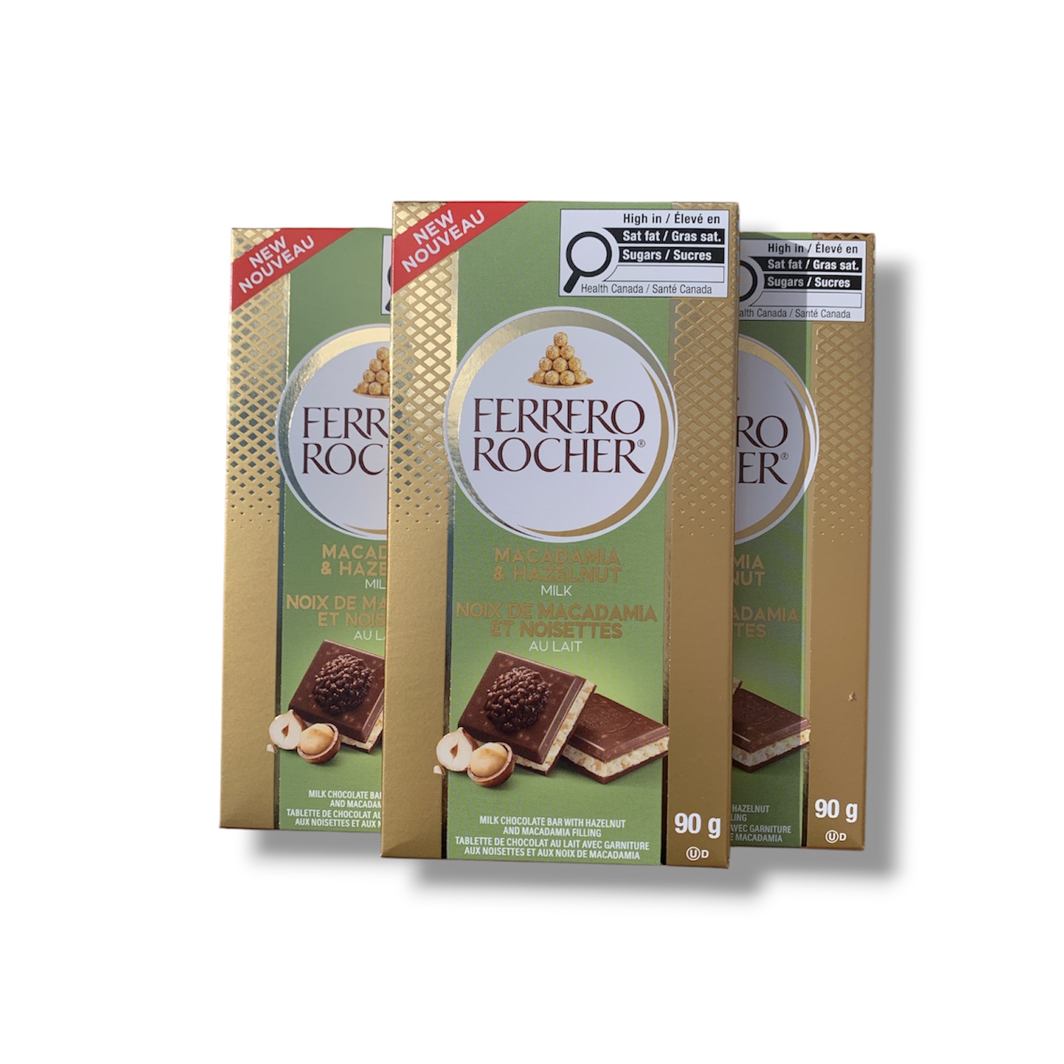 Ferraro Rocher Macadamia & Hazelnut (90g)