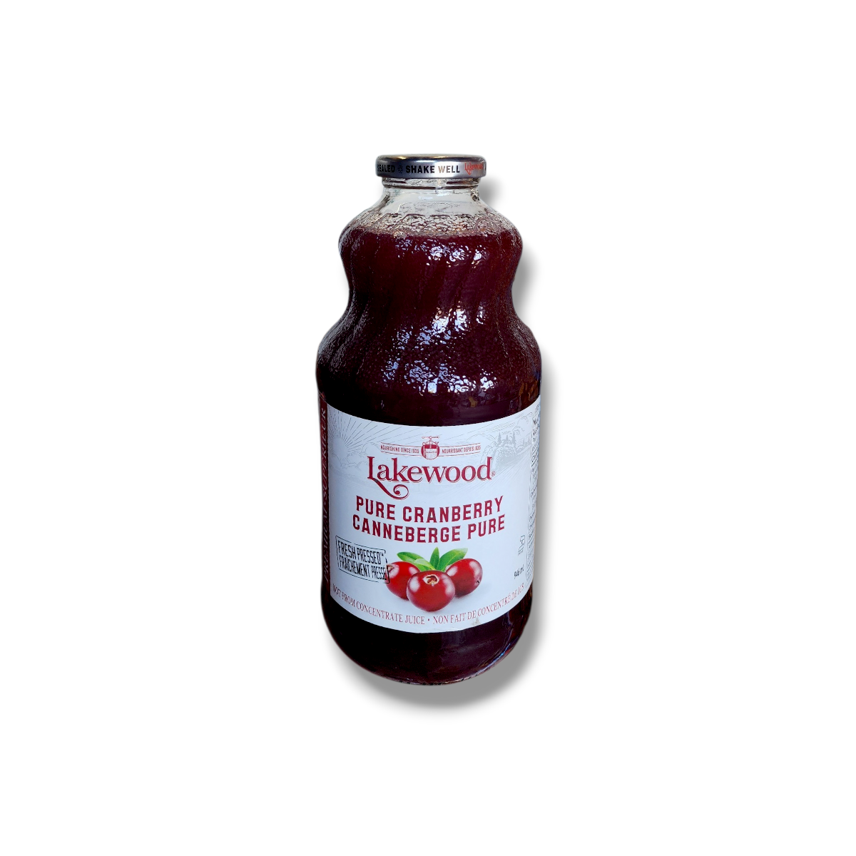 Lakewood Pure Cranberry Juice (946mL)
