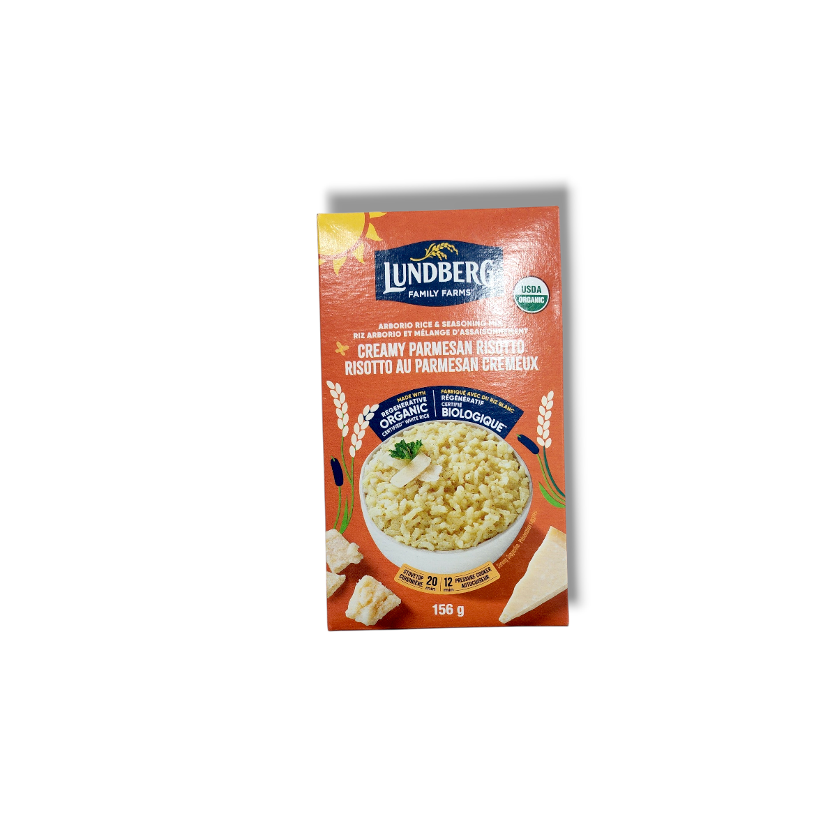 Lundberg Organic Arborio Rice Risotto Creamy Parmesan (156g)