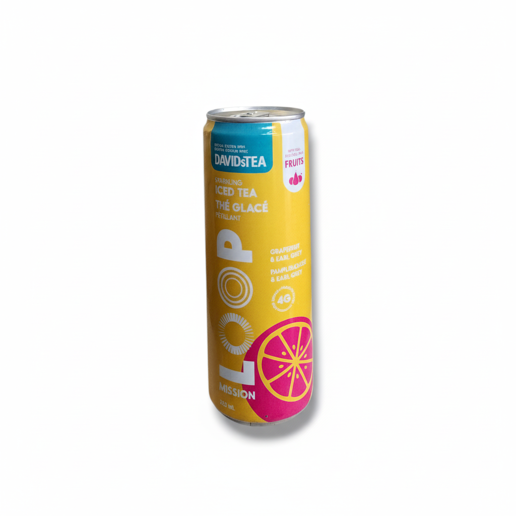 Loop Mission Sparkling Iced Tea Grapefruit & Earl Grey (355mL)