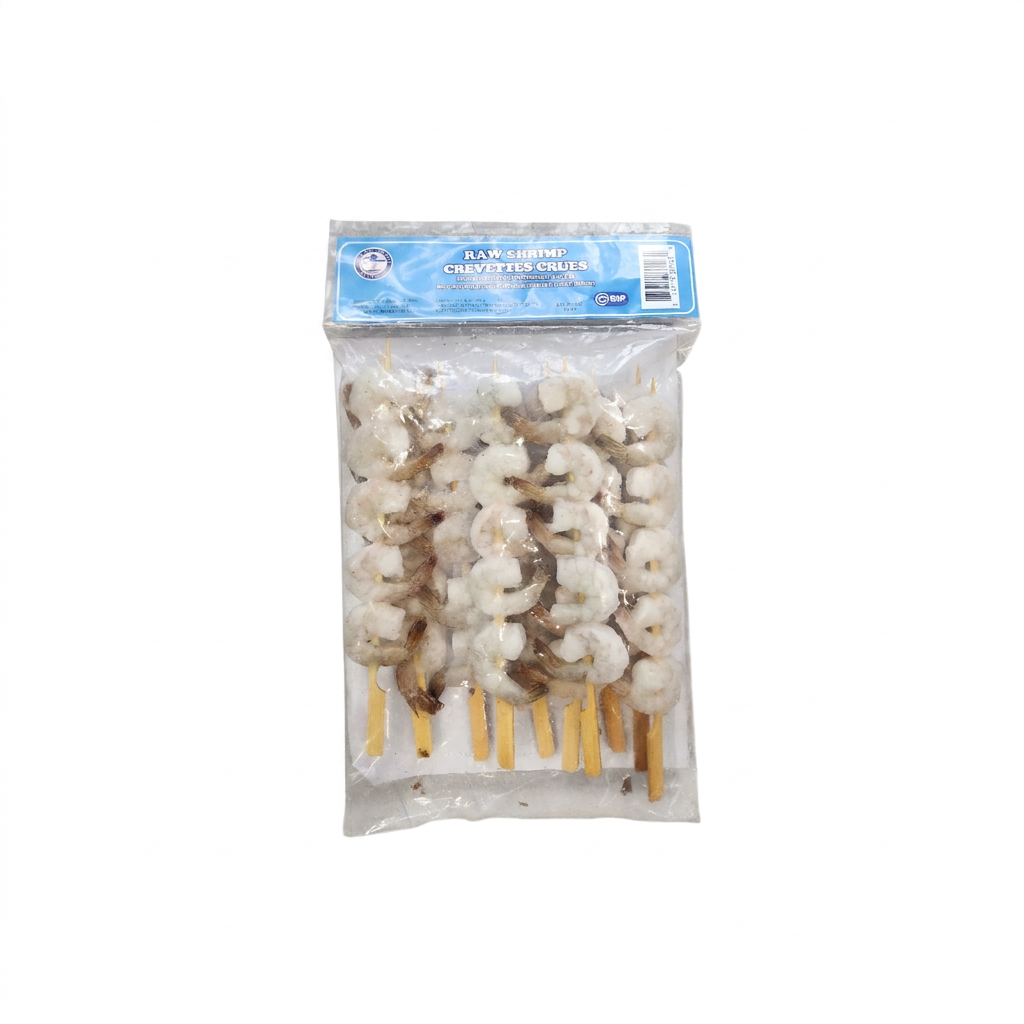Frozen Shrimp Skewers 41/50 (454g)