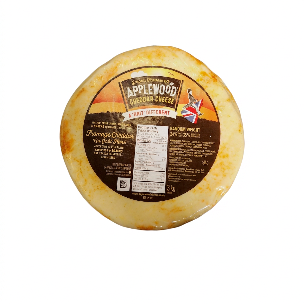 APPLEWOOD SMOKED CHEDDAR (3kg)
