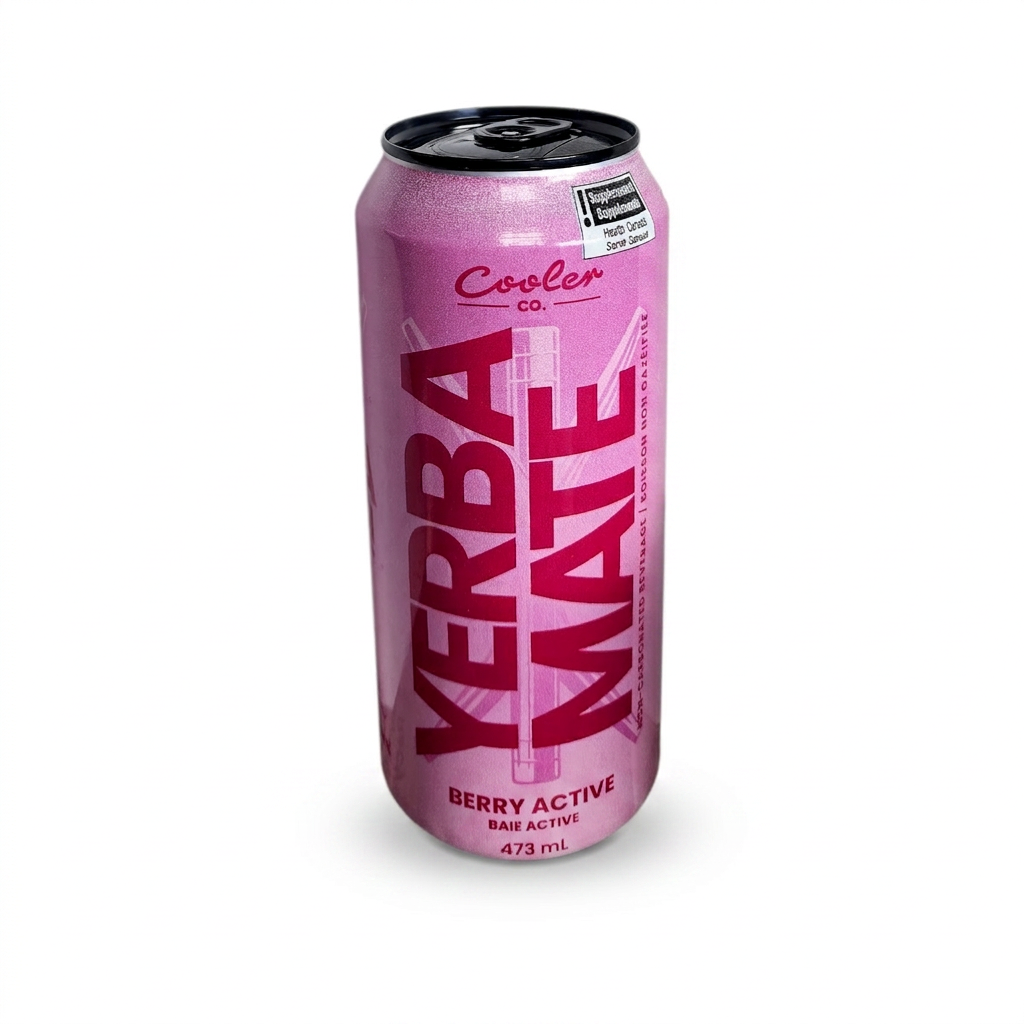Cooler Co. Yerba Mate - Berry Active (473mL)