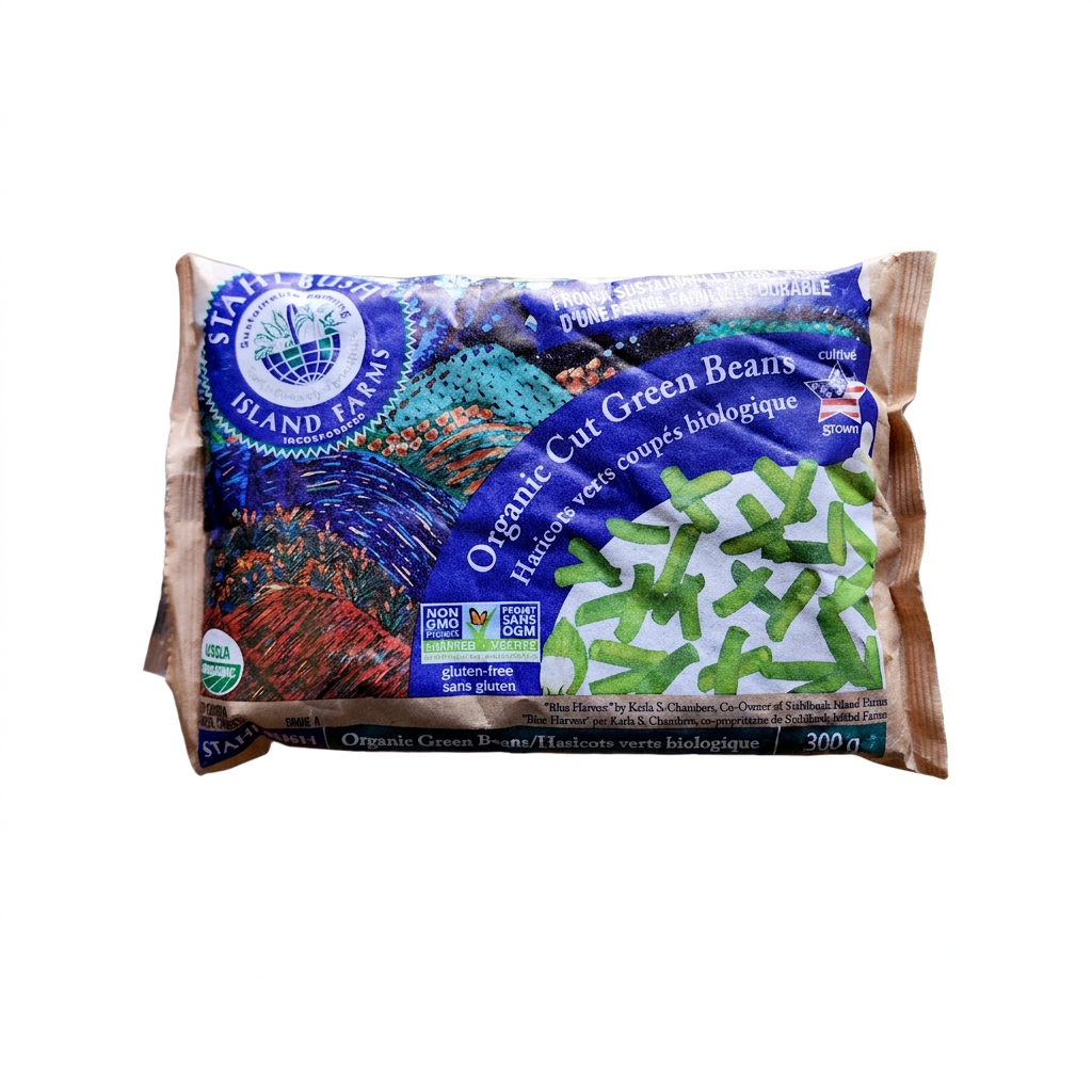 Stahlbush Organic Cut Green Beans (300g)