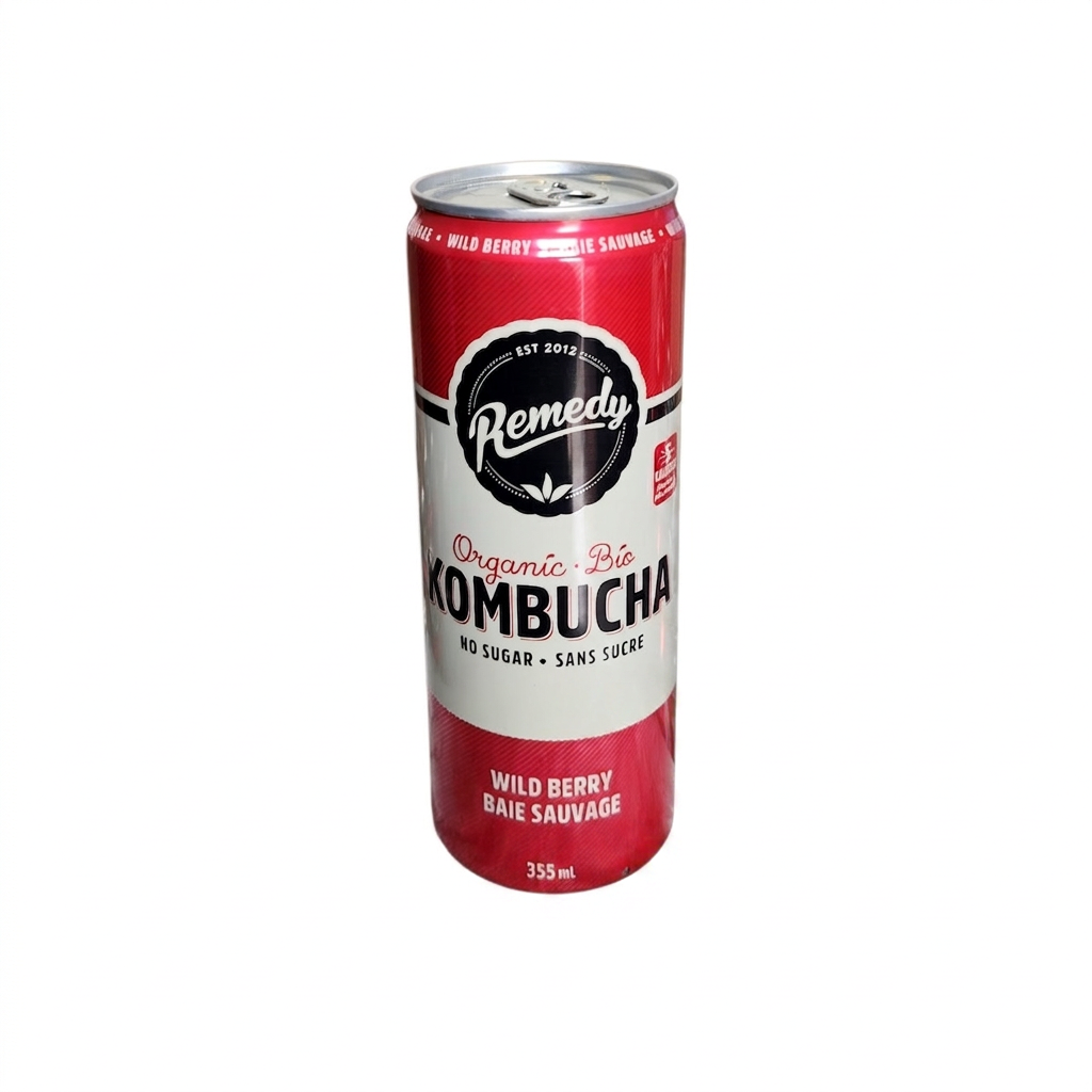 Remedy Kombucha Wild Berry (355mL)