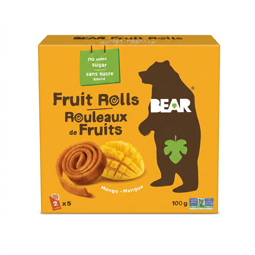 Bear Fruit Rolls Mango (100g)