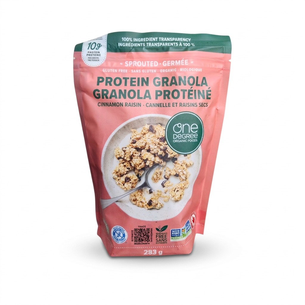 One Degree Protein Granola Cinnamon Raisin (283g)