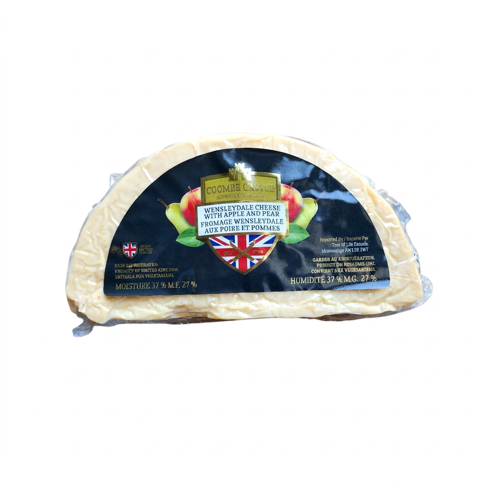Wensleydale Cheese With Apple & Pear (2.2lbs)