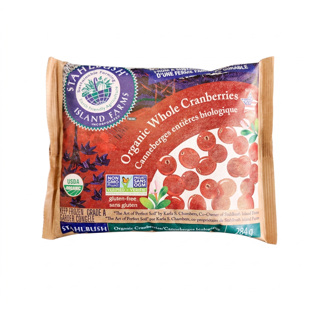 Stahlbush Organic Whole Cranberries (284g)