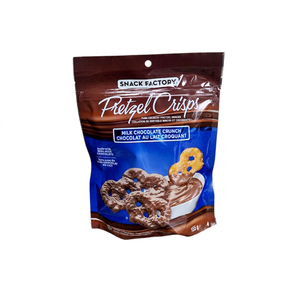 Snack Factory Pretzel Crisp Milk Chocolate Crunch 