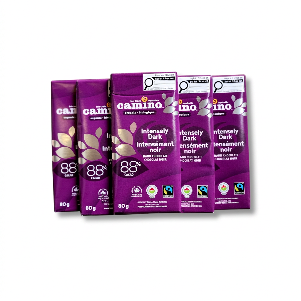 Camino Organic Intensely Dark 88% Cacao (80g)