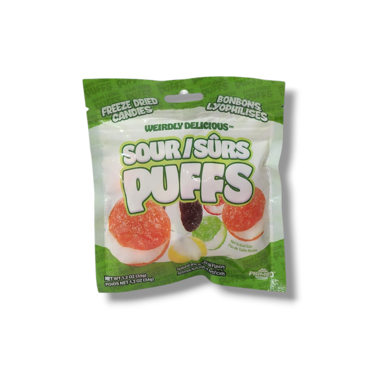 Weirdley Delicious Sour Puffs Freeze Dried Candies (34g)