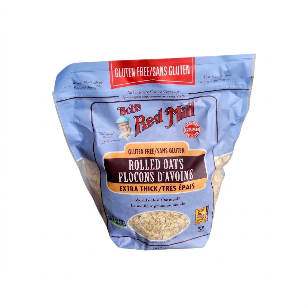 Bob's Red Mill Gluten Free Rolled Oats Extra Thick (907g)