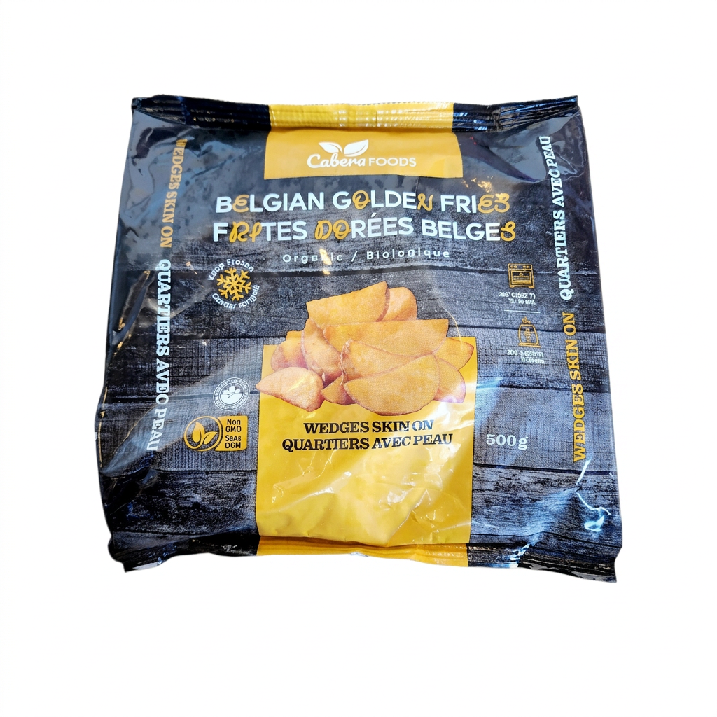 Cabera Foods Belgian Golden Fries Wedges (500g)