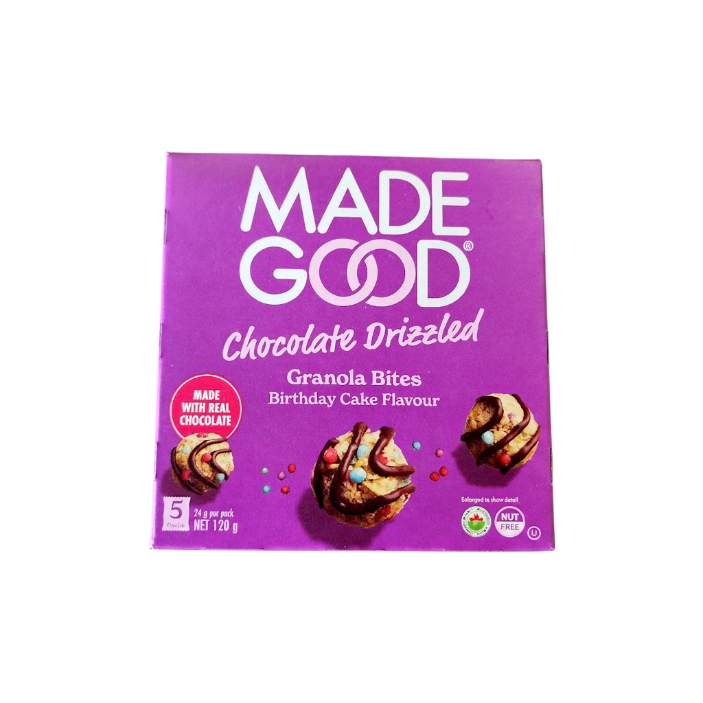 Made Good Chocolate Drizzled Granola Bites Birthday Cake (120g)