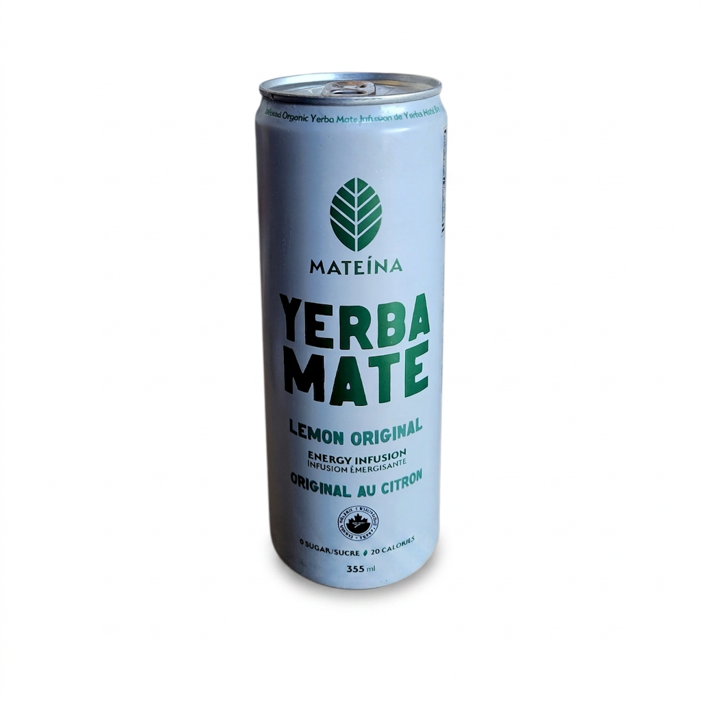 Mateina Yerba Mate Lemon Original (355mL)