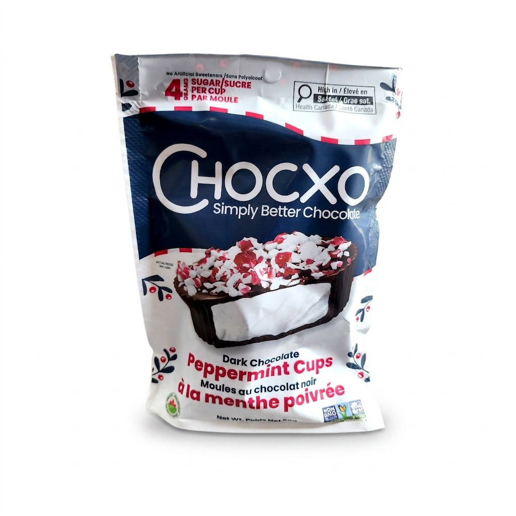 Chocxo Dark Chocolate Peppermint Cups (98g)