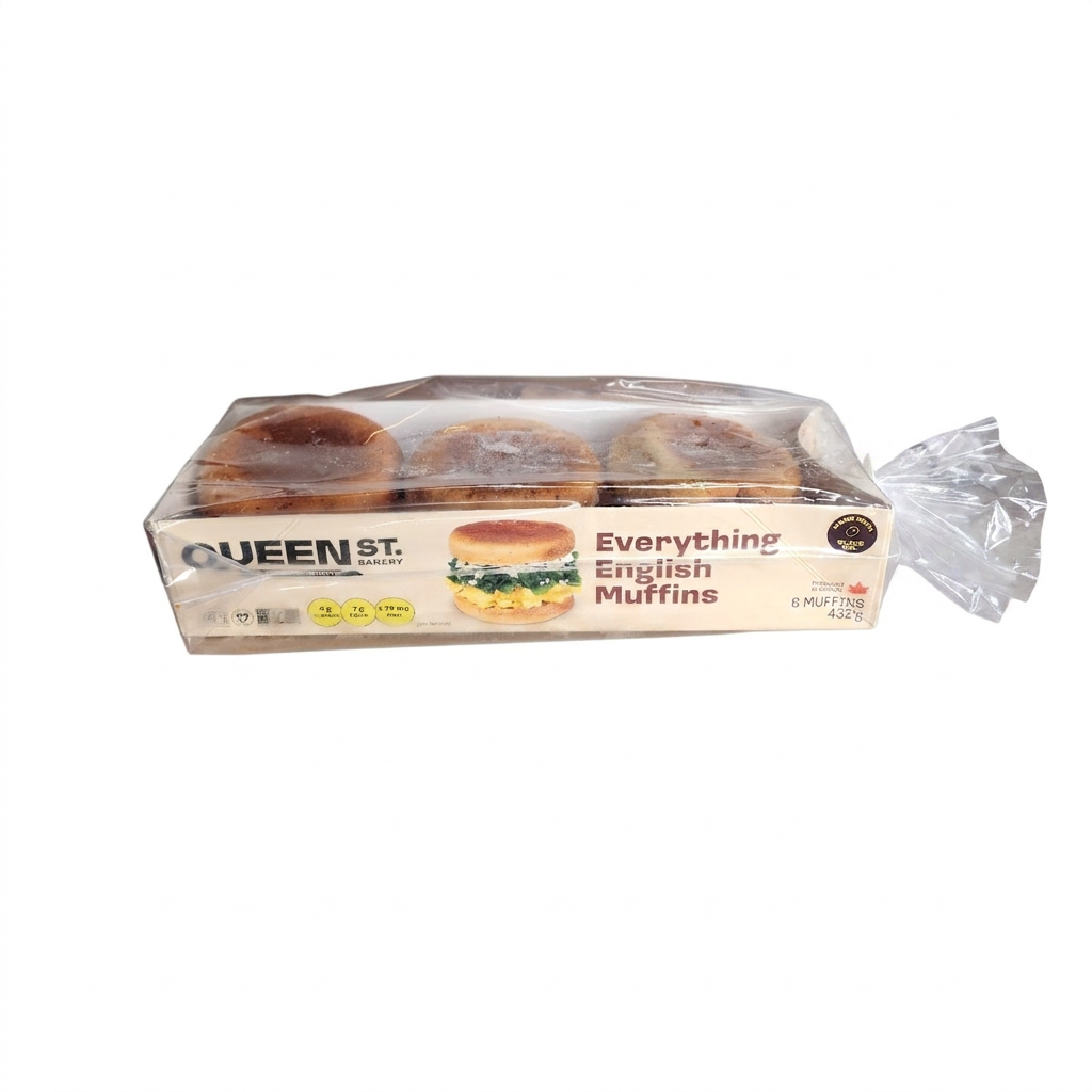 Queen St. Bakery Everything English Muffins (432g)