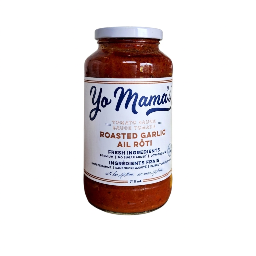 Yo Mama's Tomato Sauce Roasted Garlic (710mL)