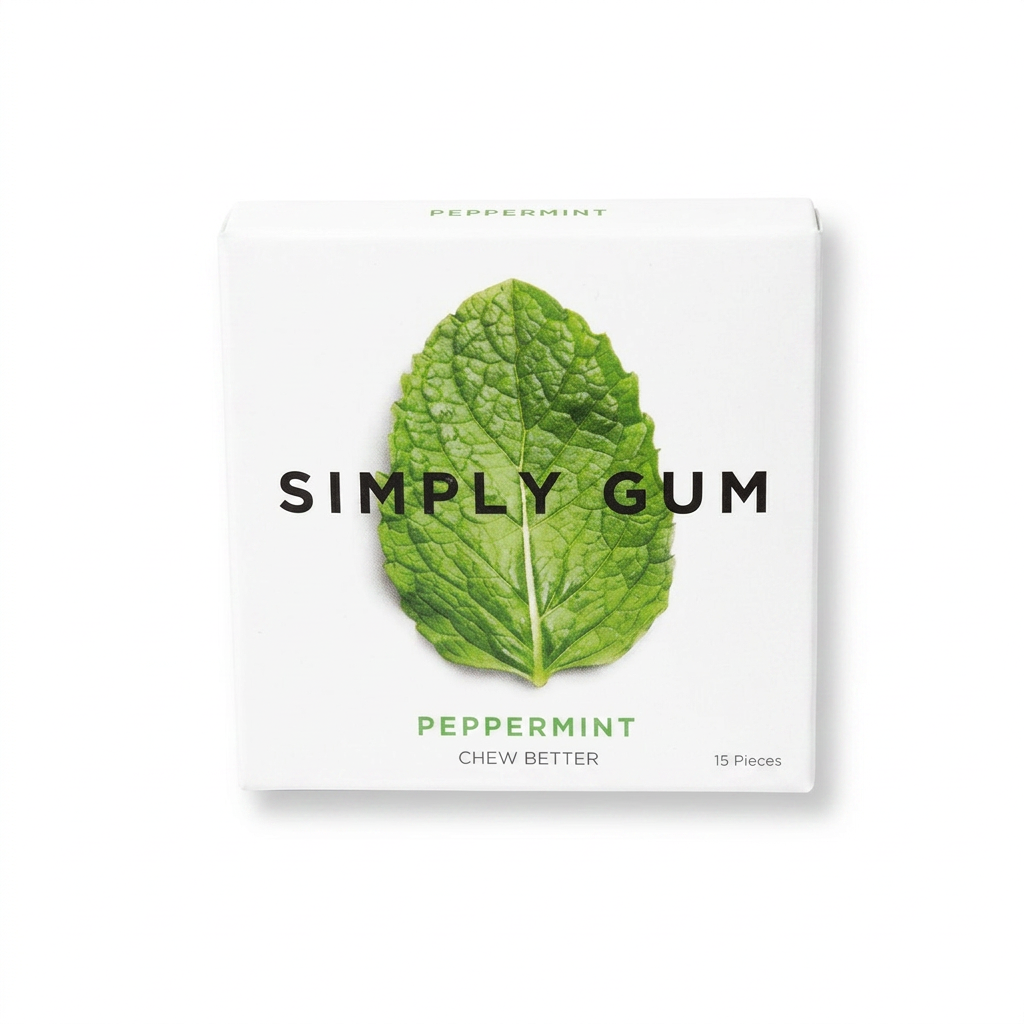 Simply Gum Peppermint (15pieces)