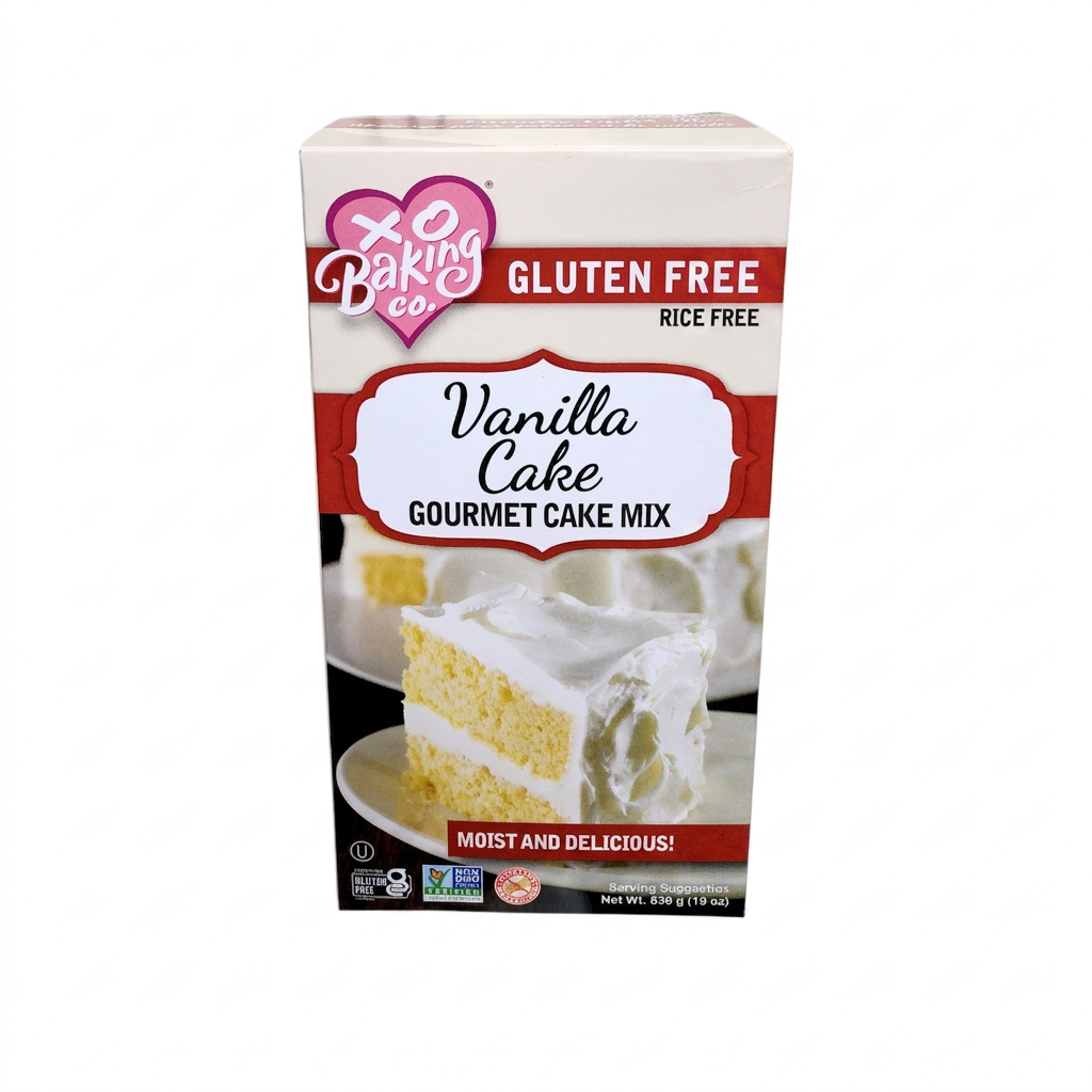 Baking Co. Gluten Free Vanilla Cake Gourmet Mix (538g)