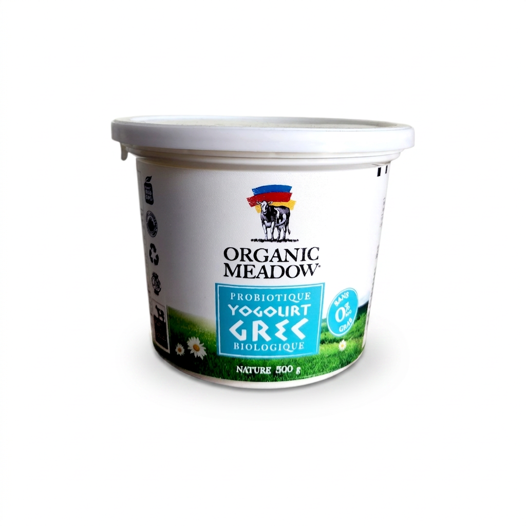 Organic Meadow Greek Yogurt 0% (500g)