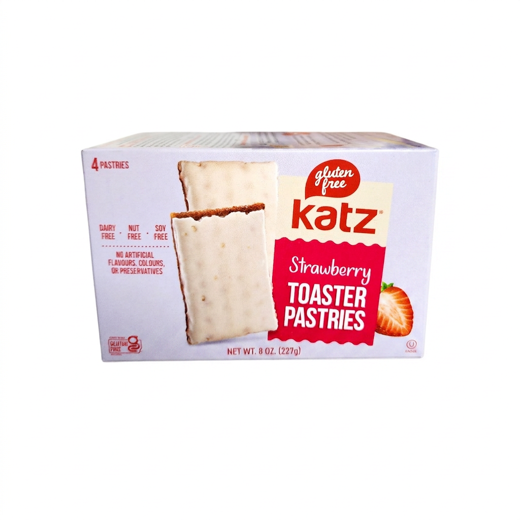 Katz Gluten Free Strawberry Toaster Pastries (227g)