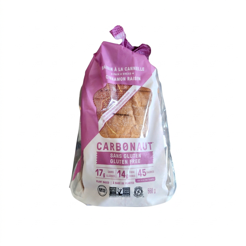 Carbonaut Gluten-Free Cinnamon Raisin (550g)