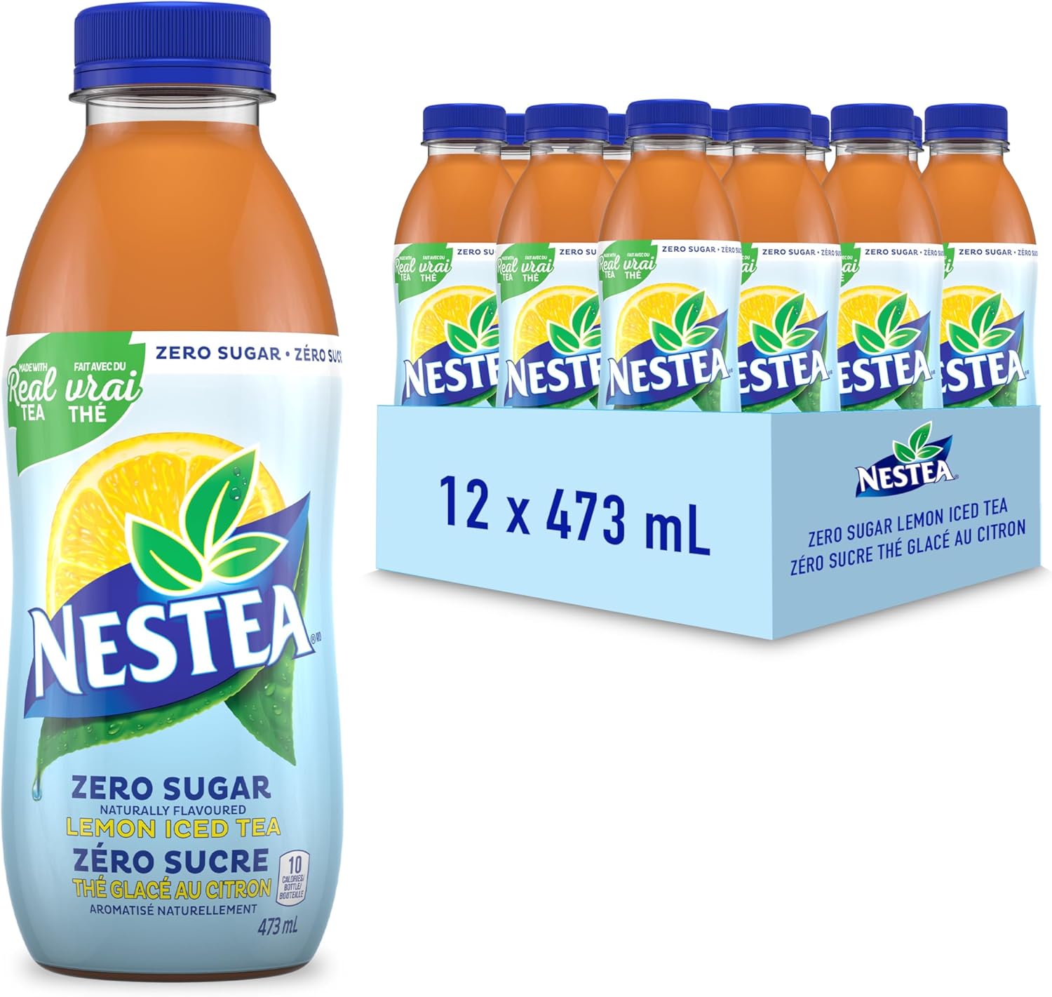 Nestea Zero Sugar - Lemon Ice Tea (12x473)