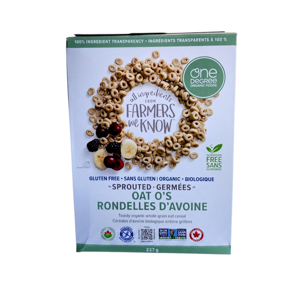 One Degree Sprouted Oat's (227g)