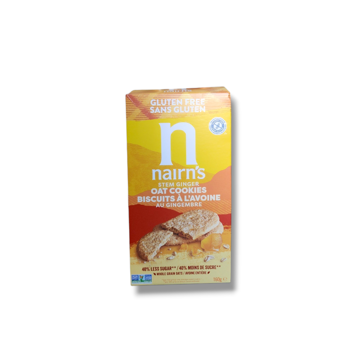 Nairn's Stem Ginger Oat Cookies (160g)