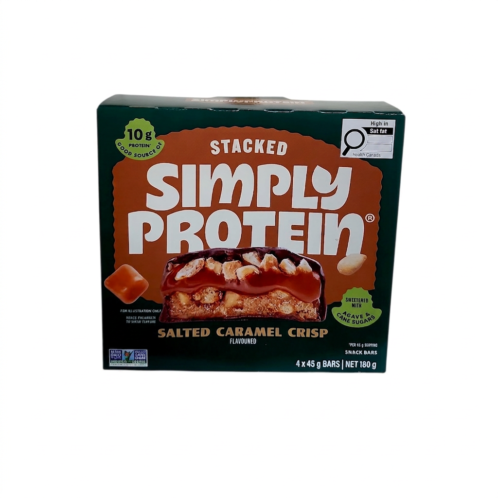 Simply Protein Salted Caramel Crisp (4x45g)