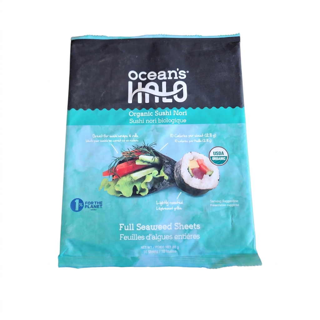 Ocean's Halo Organic Sushi Nori Sheets (28g)
